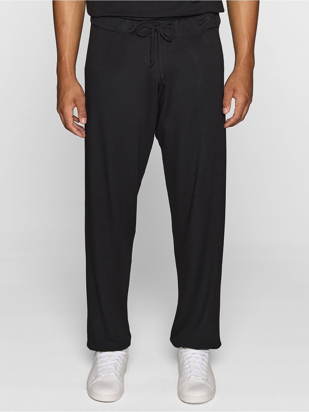 Bleusalt Mens Classic Sweatpants Black Tence Stretch Elastic Waist Sz XL Joggers